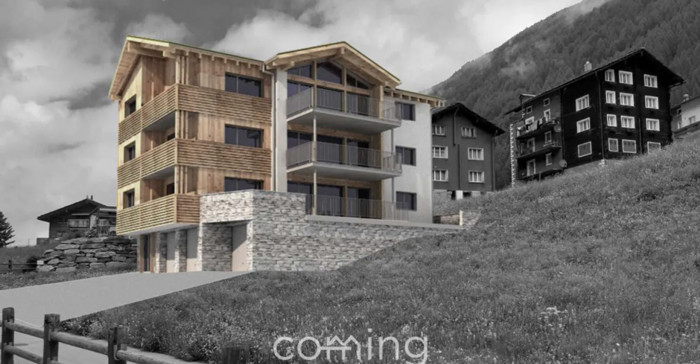 Nuova costruzione con panorama alpino a Saas-Balen - spazioso appartamento di 5,5 stanze di classe extra - Foto 1 di 7