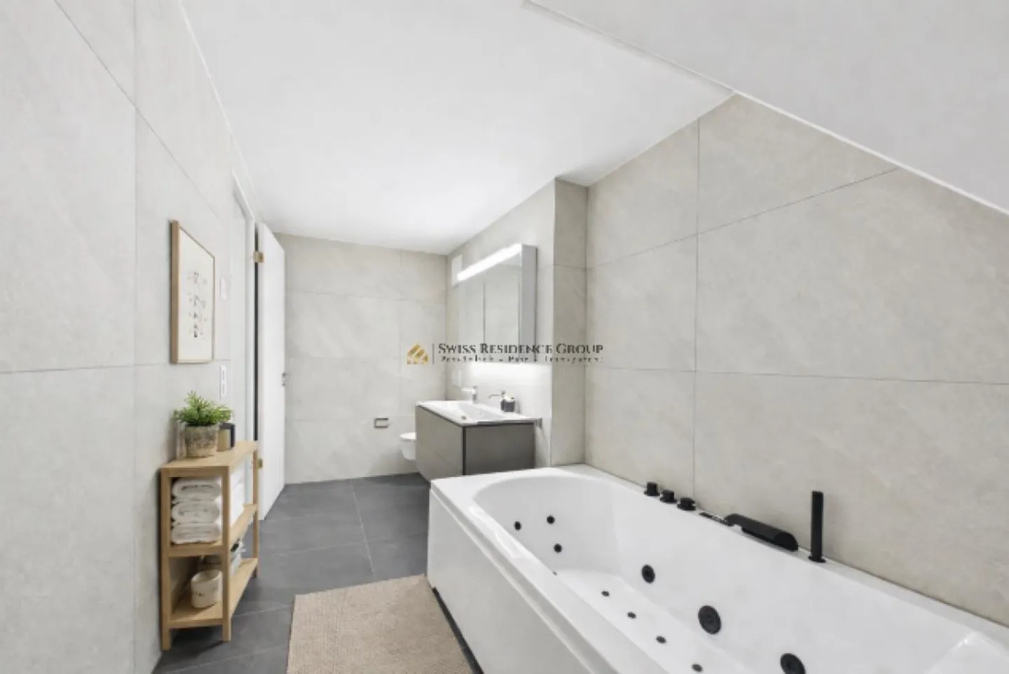 Merveille moderne de l'espace entre Zurich et Zug : maison de design de 6 pièces avec suite bien-être exclusive sur le toit - Parfait pour vivre et travailler - Photo 8 sur 13