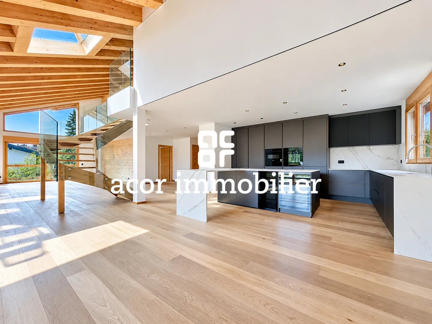 CRANS – NEW DUPLEX OF 282 M² – PREMIUM RESIDENCE WITH SPA & WELLNESS - Photo 4 of 19