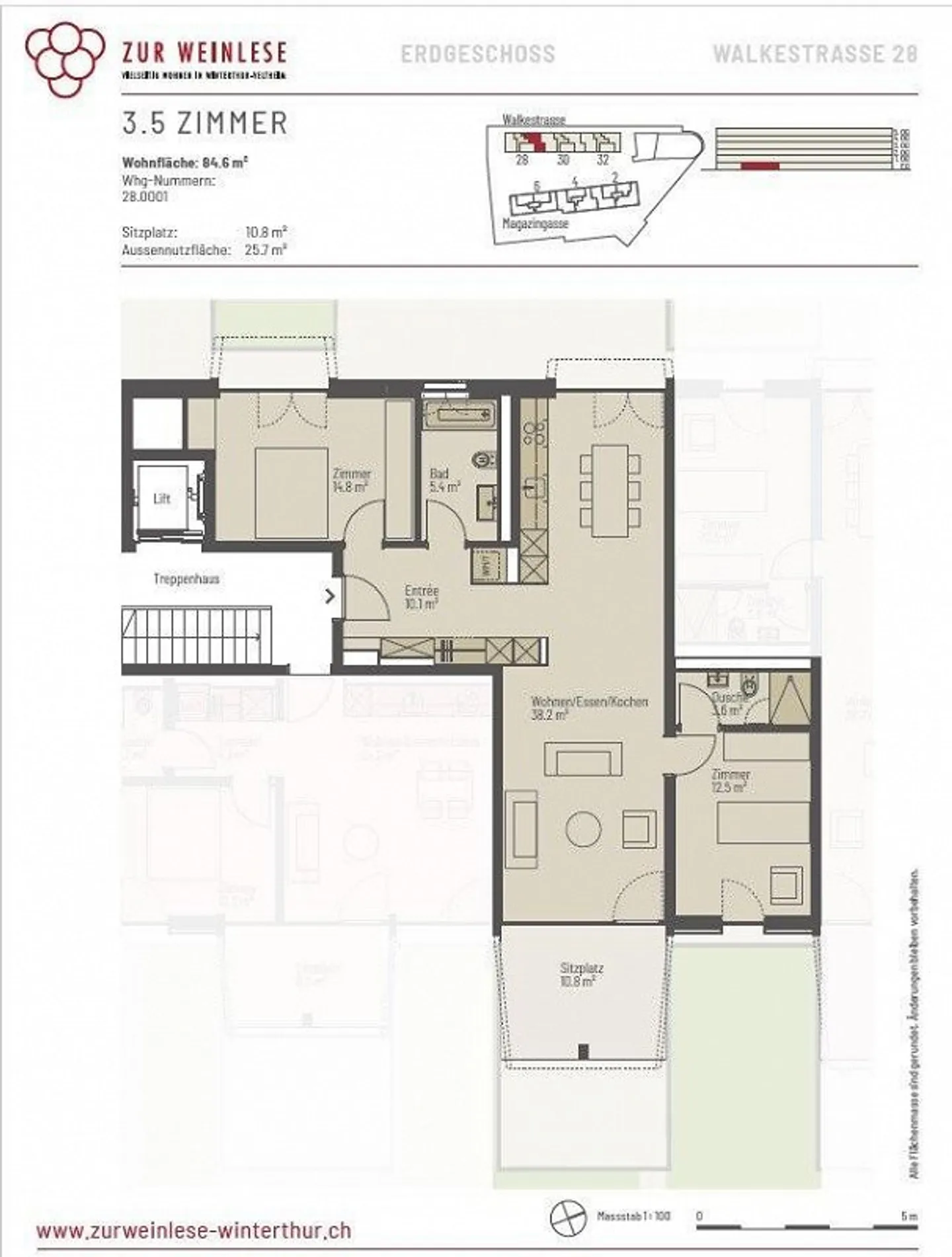Stadtnahes Wohnen - Foto 6 von 7