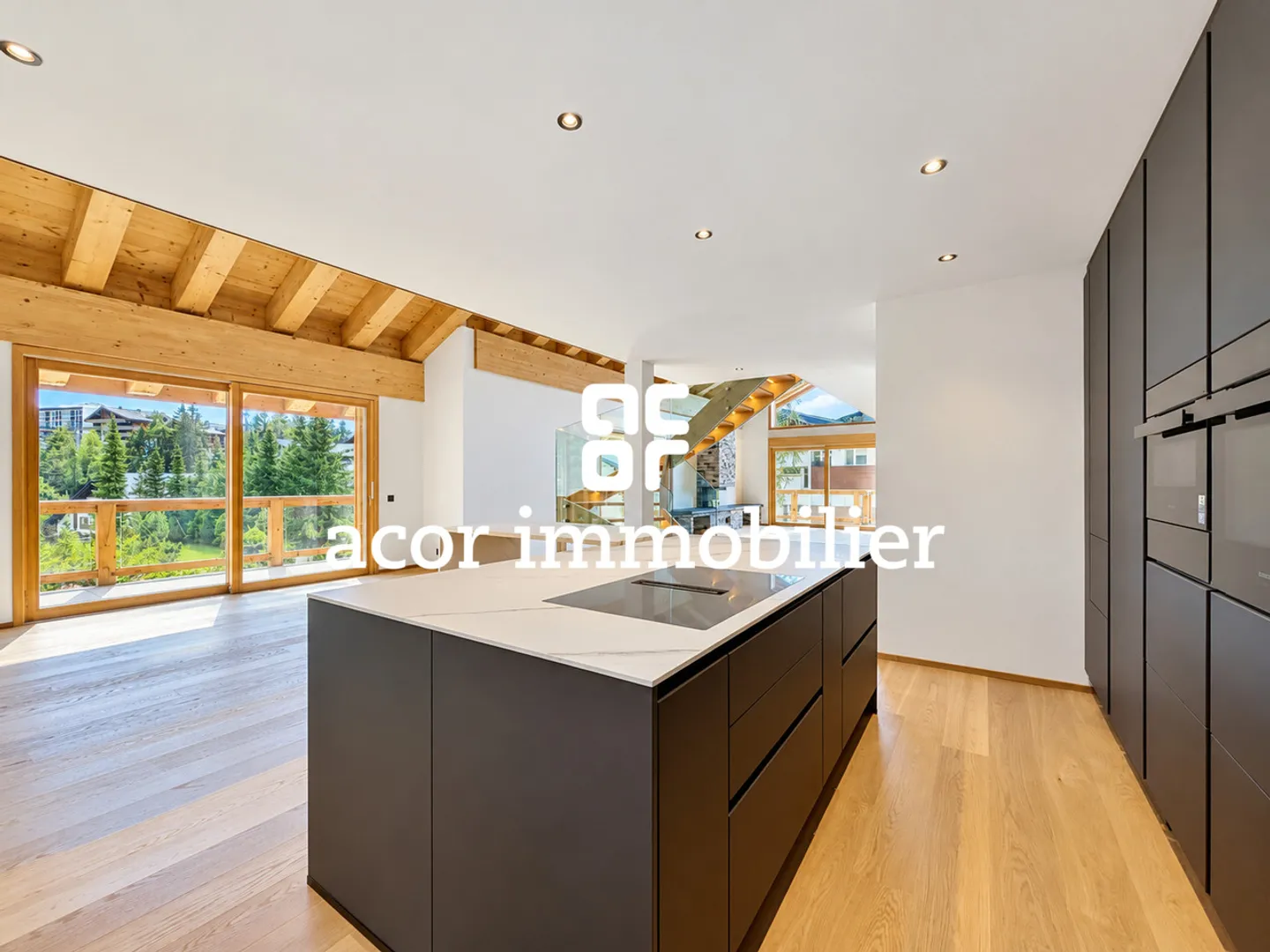 CRANS – NEW DUPLEX OF 282 M² – PREMIUM RESIDENCE WITH SPA & WELLNESS - Photo 8 of 19
