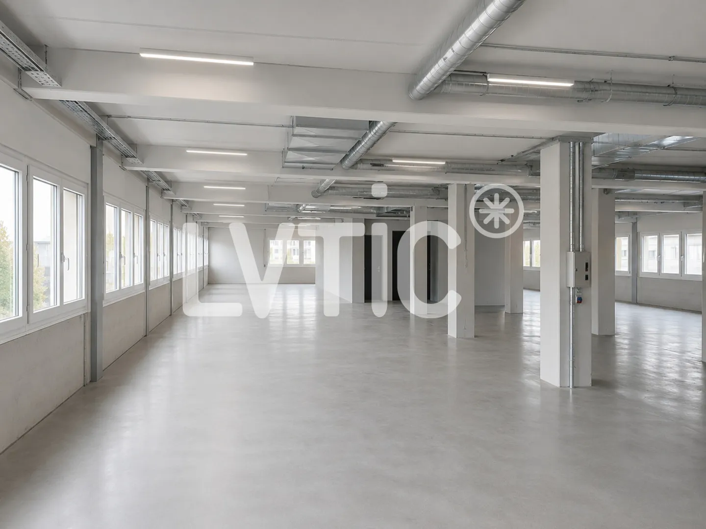 Offices, premises of 660 m2 for rent in Mont-sur-Lausanne / Blécherette - Photo 2 of 6