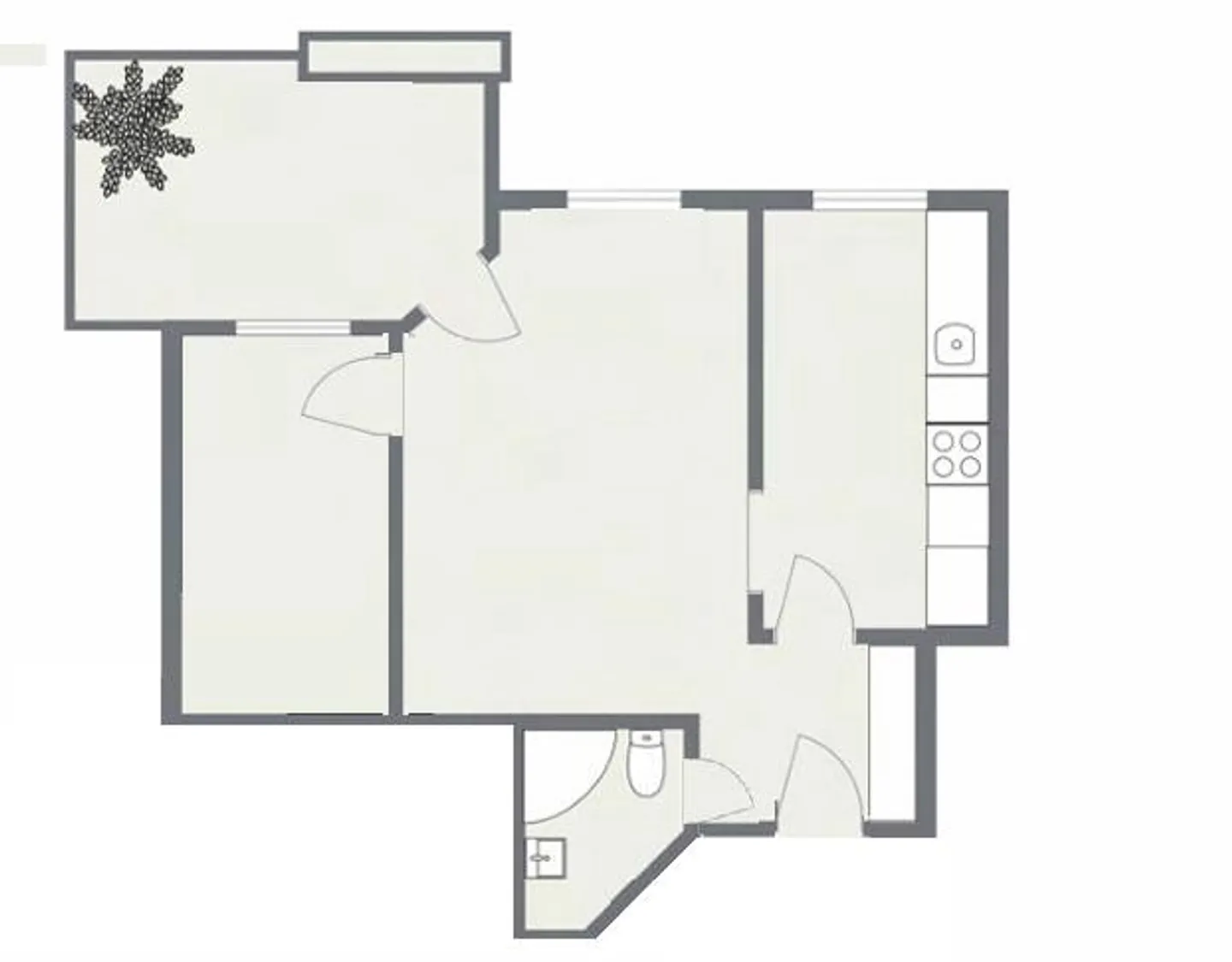 2 ½ Room Apartment with Balcony in Balgach for Rent - Photo 6 of 6