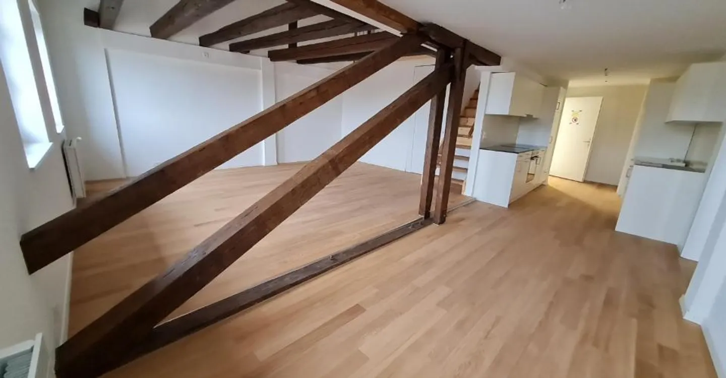 Unico appartamento duplex di 2,5 stanze con terrazza sul tetto - Foto 1 di 9