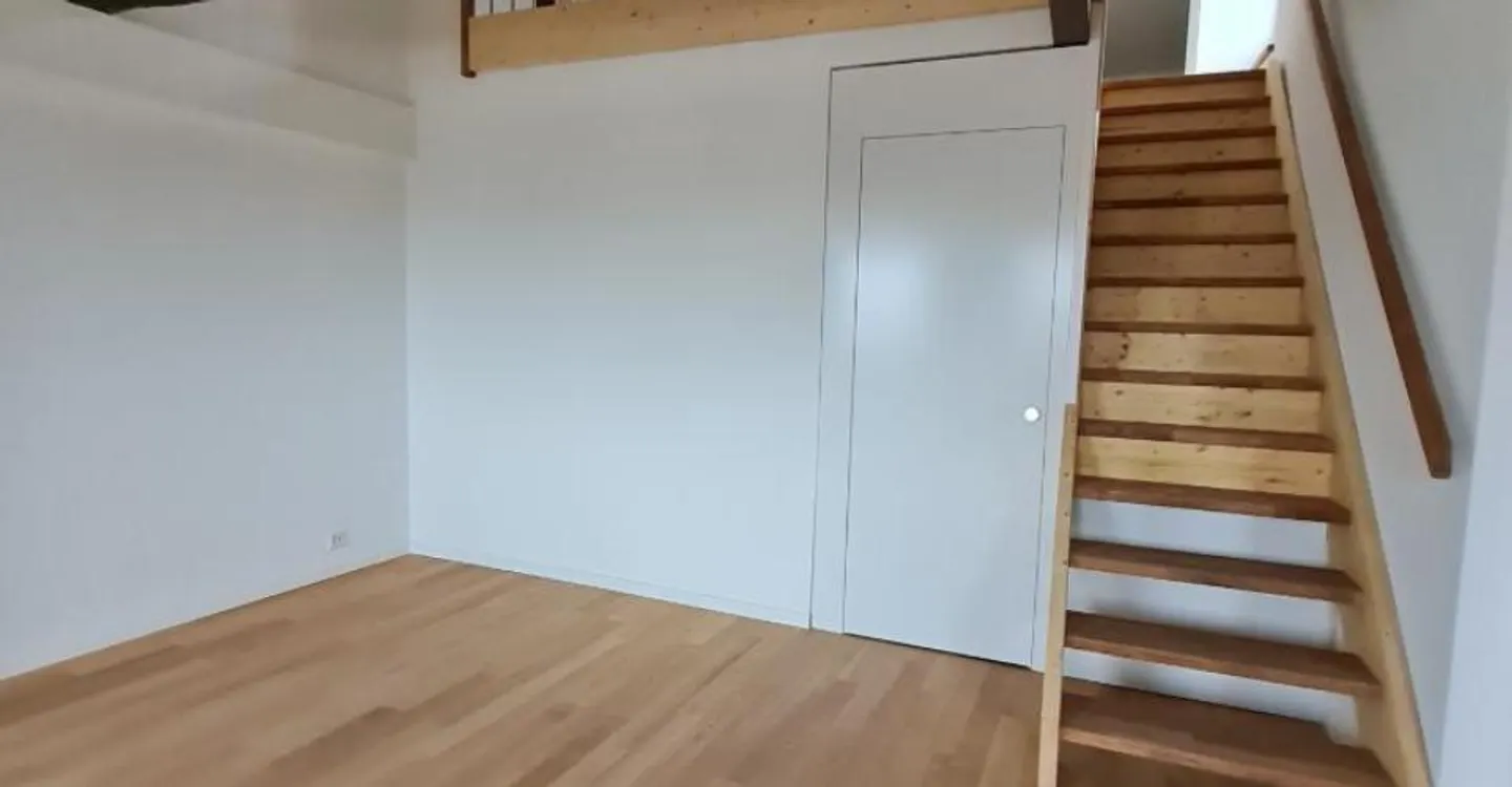 Unico appartamento duplex di 2,5 stanze con terrazza sul tetto - Foto 3 di 9