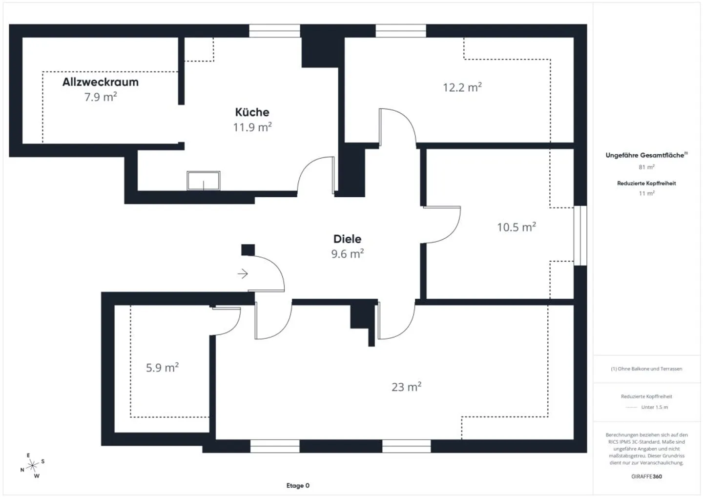 Stilvolle Jugendstilwohnung - Foto 14 von 17