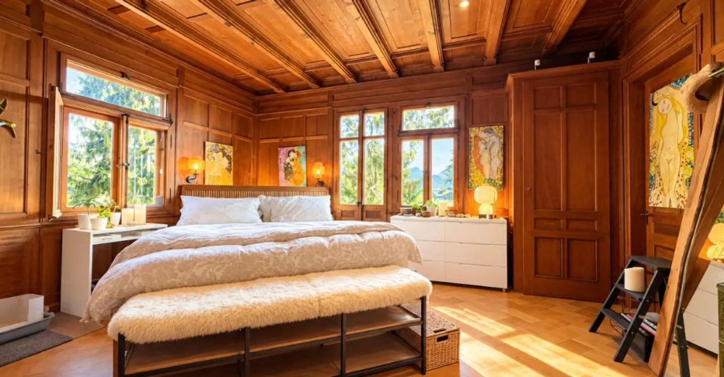 CHALET BERNARDINA – HISTORIC PROPERTY WITH PANORAMIC VIEW OF LAKE GENEVA - Photo 6 of 13