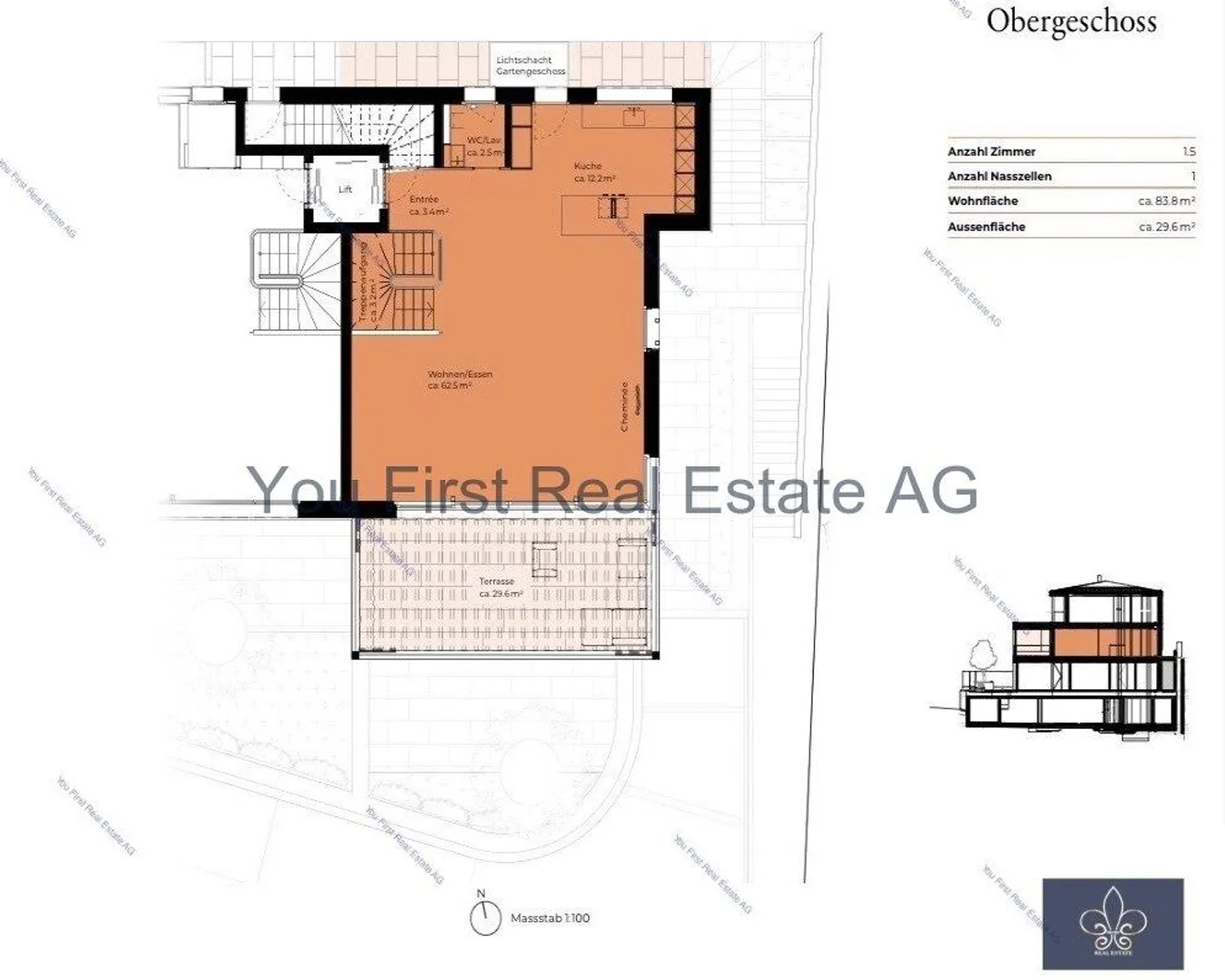 Luxuriöses Wohnen mit Seeblick in Eich  Ein Traum wird wahr! - Photo 9 of 12