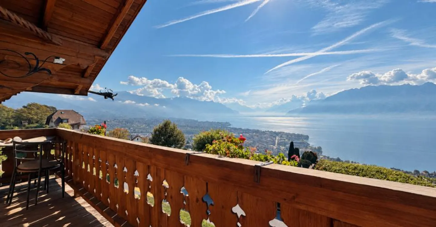 CHALET BERNARDINA – HISTORIC PROPERTY WITH PANORAMIC VIEW OF LAKE GENEVA - Photo 11 of 13