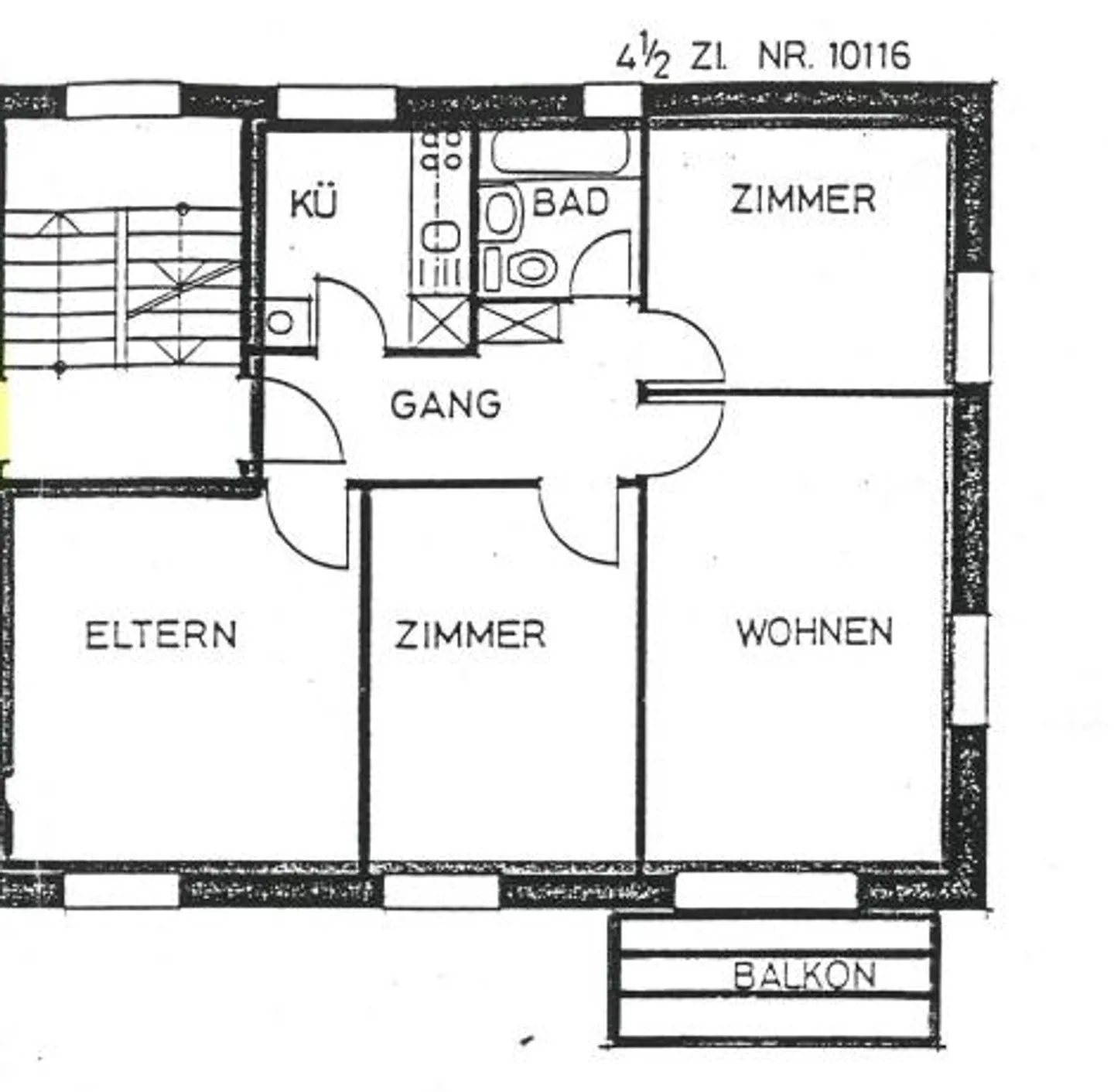 Grosszügige 4.5-Zimmerwohnung - Foto 14 von 14