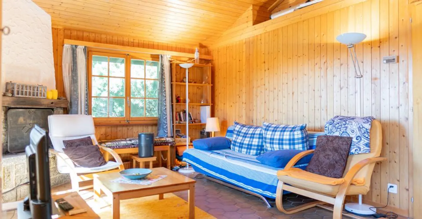 Chalet de vacances charmant avec beaucoup d'ambiance à Bürchen - Photo 3 sur 6