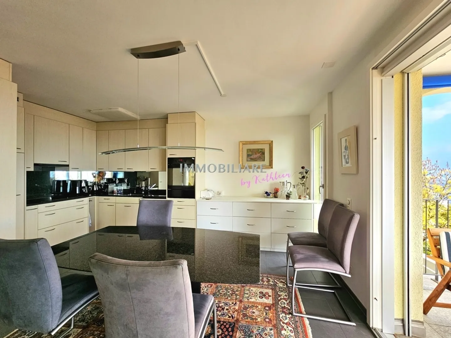 Duplex: 2 large terraces, garden share, lake view, pool, primary residence - Photo 4 of 13