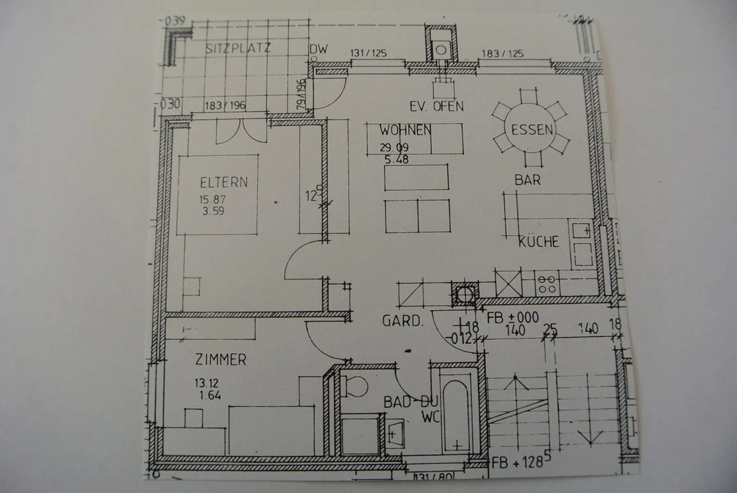 Charmante Wohnung mit Sitzplatz - Foto 5 von 5