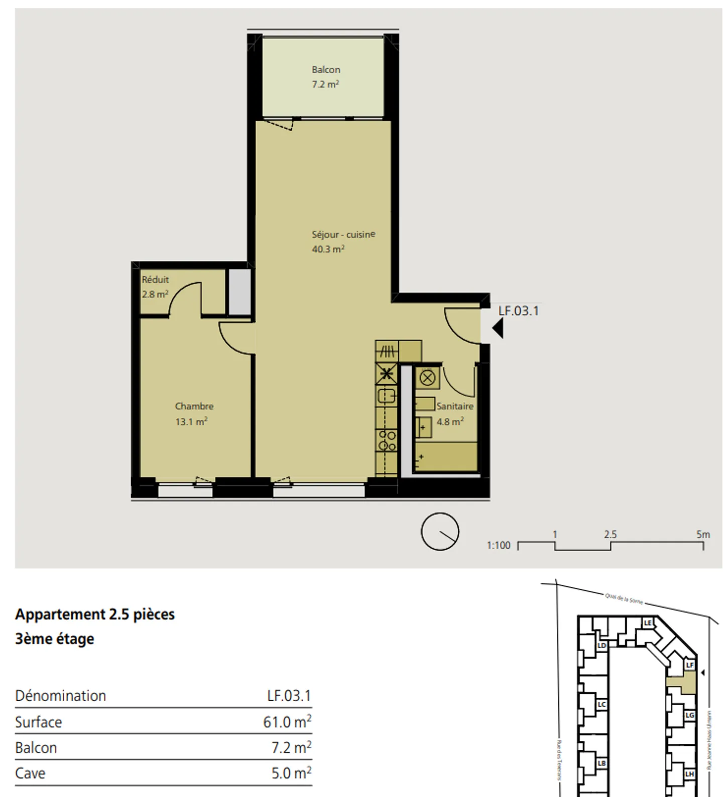 Charmante Wohnung in Delémont - Foto 2 von 9