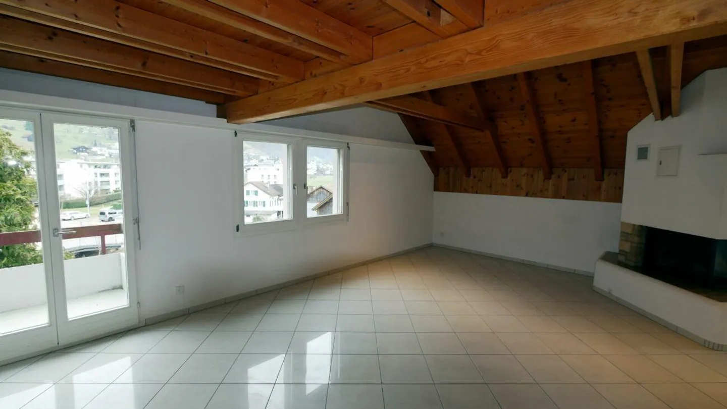 5.5 - Chambres - Appartement sous les combles (Maisonette) - Photo 6 sur 17
