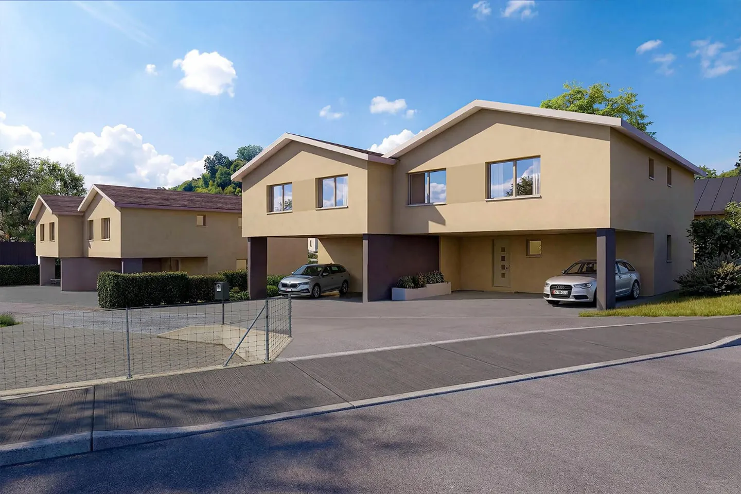 4 new semi-detached family houses - Photo 2 of 4