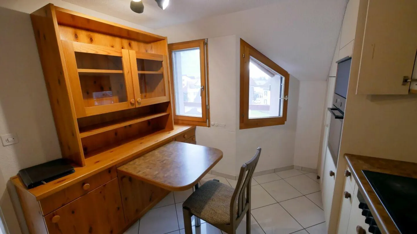 5.5 - Chambres - Appartement sous les combles (Maisonette) - Photo 9 sur 17