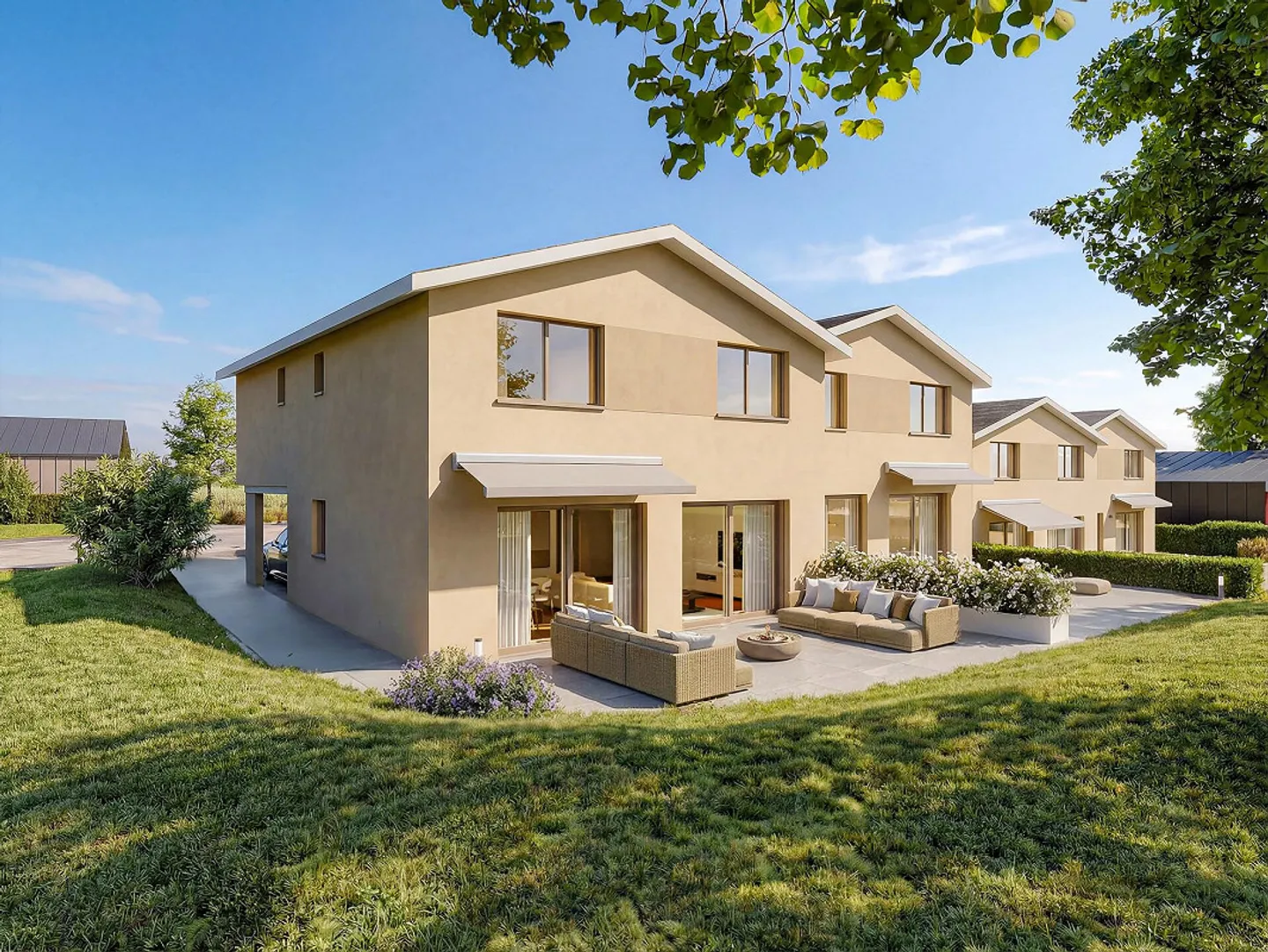 4 new semi-detached family houses - Photo 1 of 4