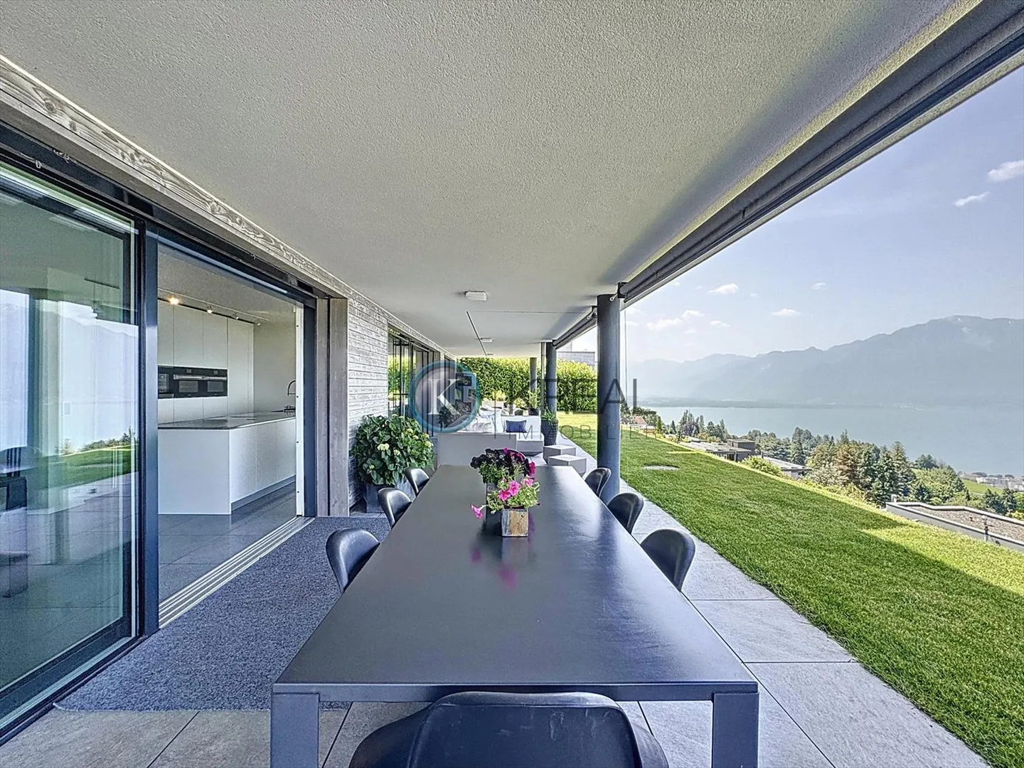 Un'area di appartamenti giardino unica: 60 m² di spazio abitativo con vista mozzafiato! - Foto 3 di 12