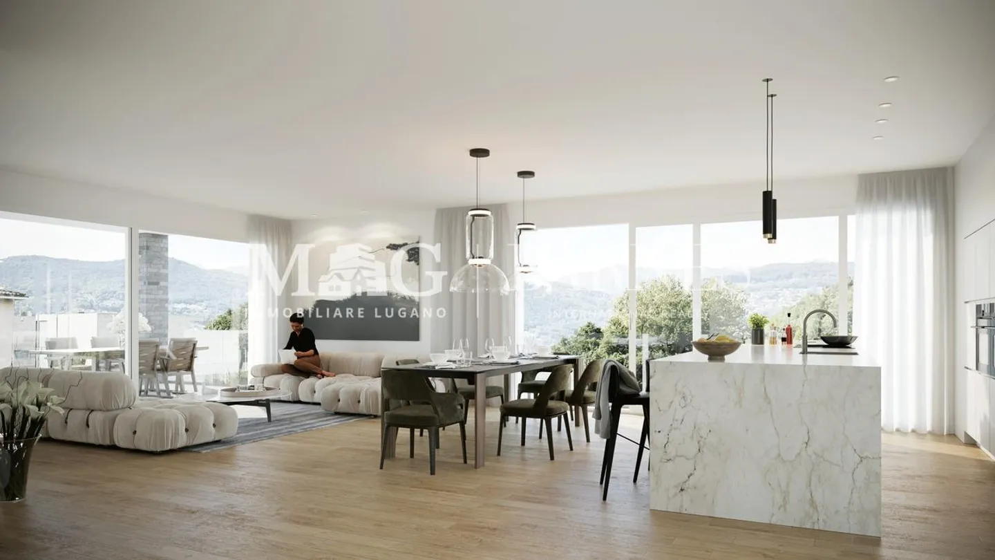 Appartamento contemporaneo a Gentilino - Foto 7 di 7