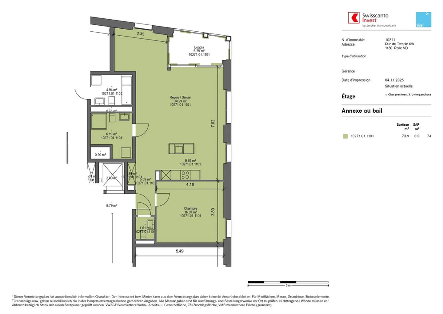 Appartement 2 pièces - Photo 4 sur 4