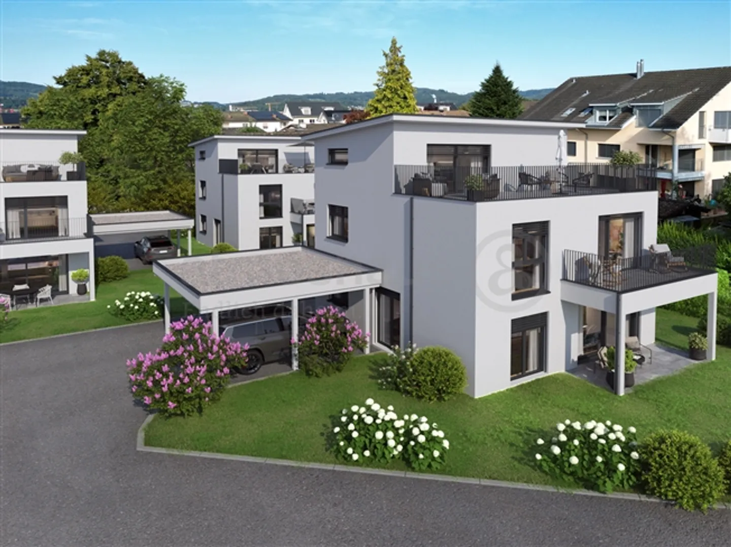 «6.5Zi.-Neubauprojekt EFH mit Attika an privilegierter Lage in Rothrist» - Foto 2 von 9