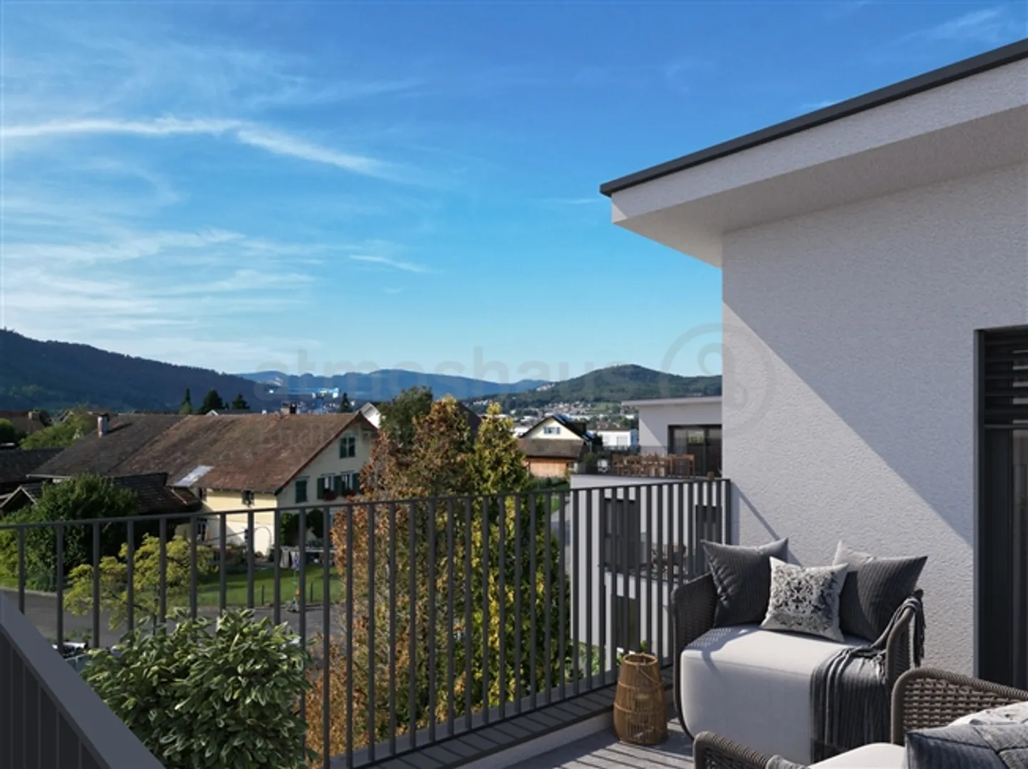 «6.5Zi.-Neubauprojekt EFH mit Attika an privilegierter Lage in Rothrist» - Foto 3 von 9