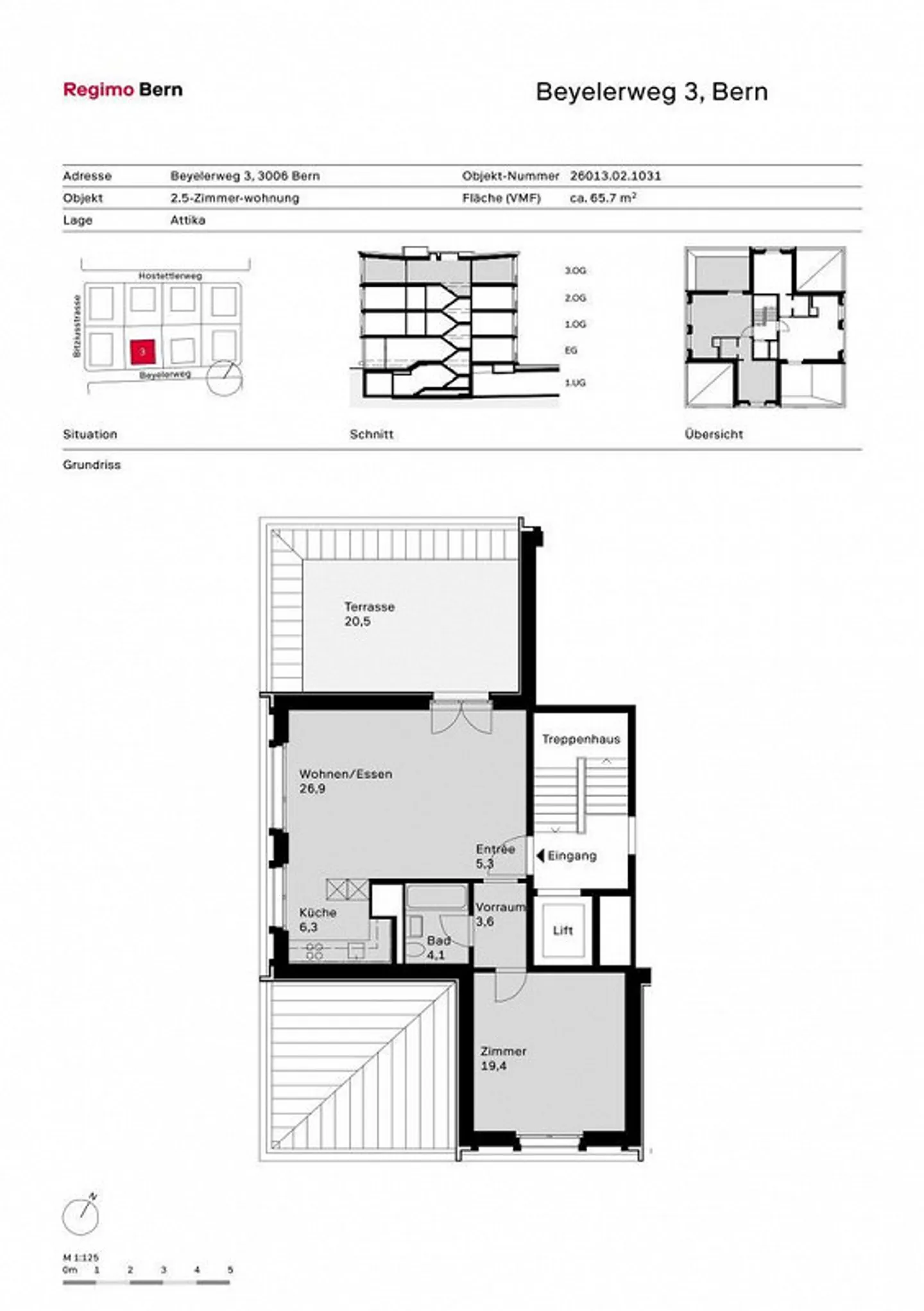 LOUER SANS CAUTION - Appartement en attique dans un emplacement ensoleillé - Photo 7 sur 8