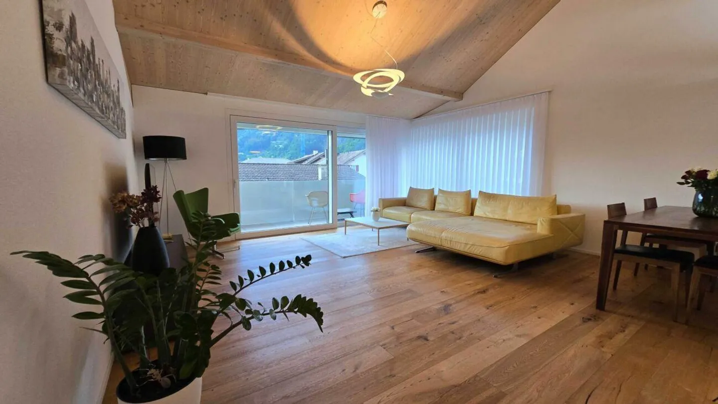 traumhafte Dachwohnung in Bad Ragaz - Foto 1 von 13