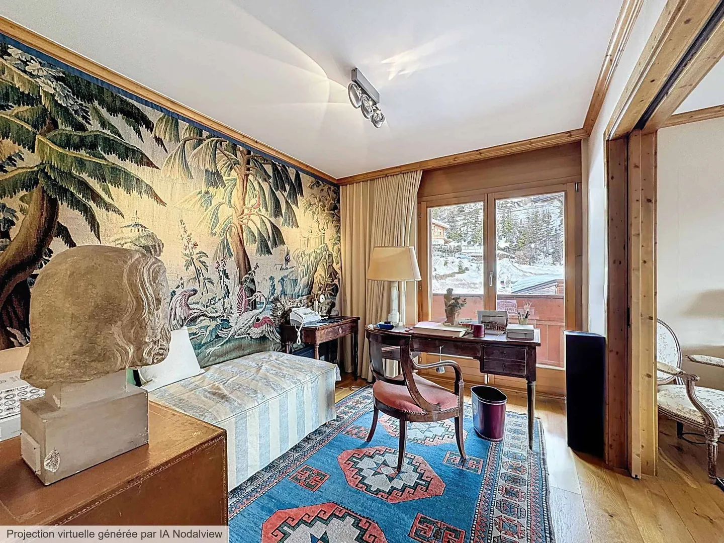 PRÄCHTIGE 5.5-ZIMMER-WOHNUNG MIT PANORAMABLICK AUF DIE ALPEN IN UNMITTELBARER NÄHE - Foto 9 von 10