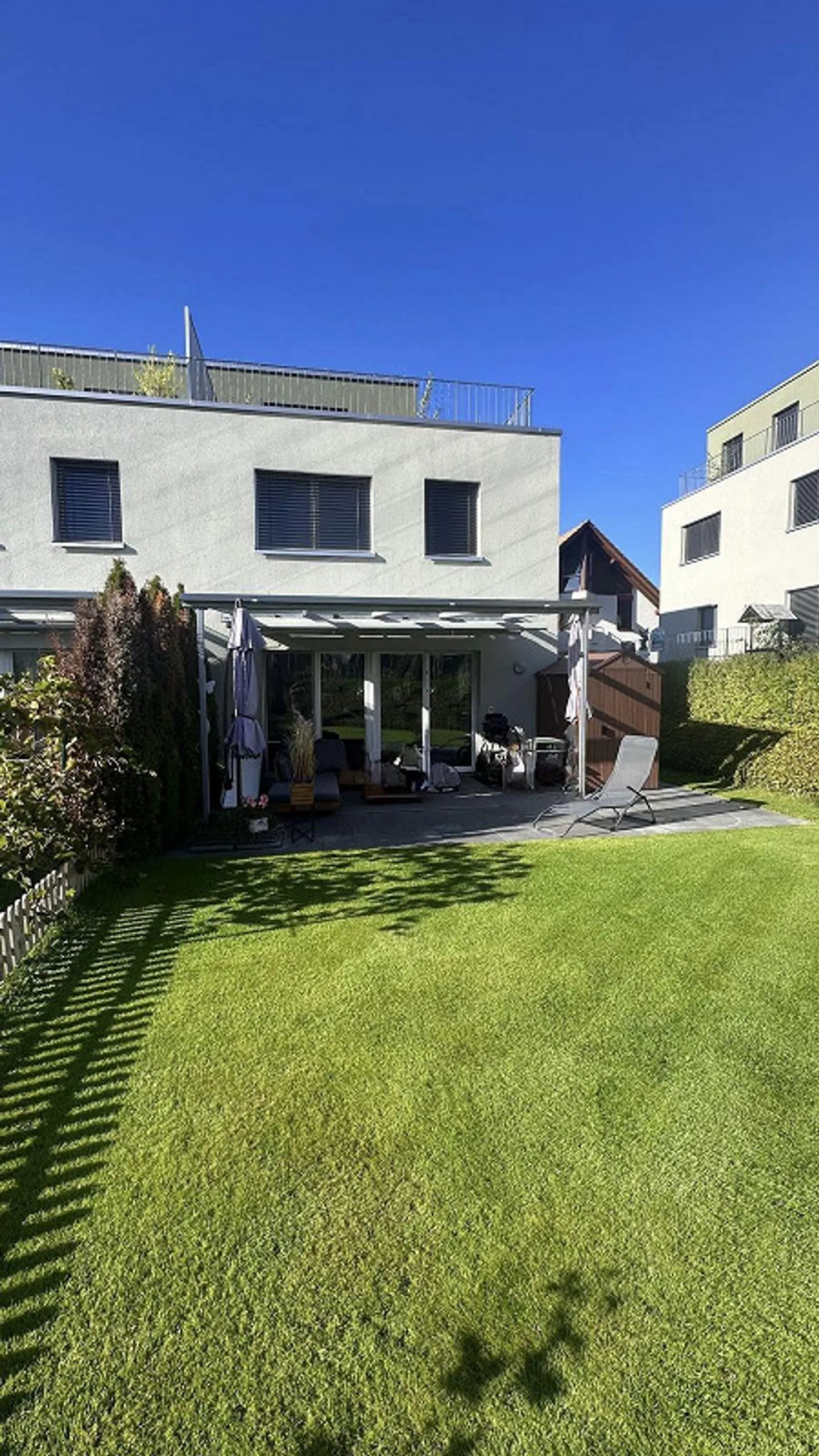 Charmante appartement de 4,5 pièces avec terrasse et jardin à Dürrenäsch - Photo 1 sur 9