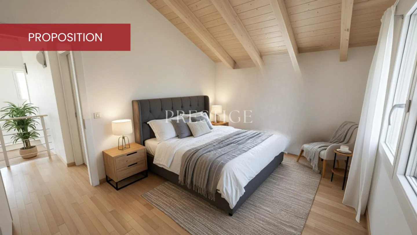 Maison familiale contemporaine avec vue panoramique à Savièse - Photo 10 sur 18