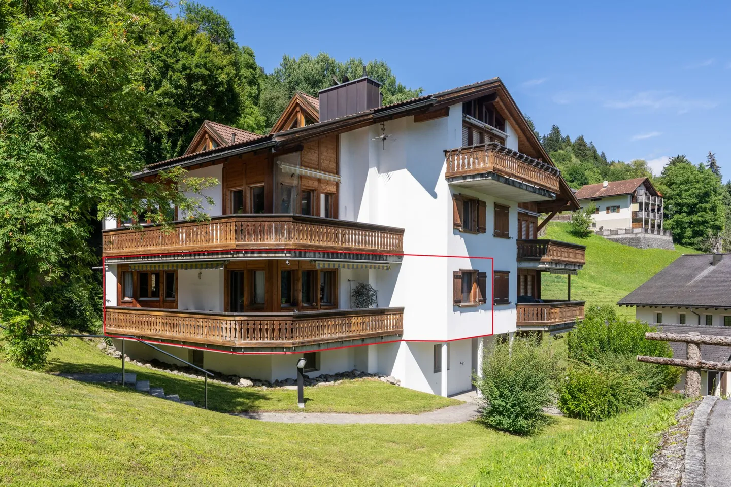 Appartamento 3 1/2 locali con camera da letto aggiuntiva al piano terra - Foto 21 di 22
