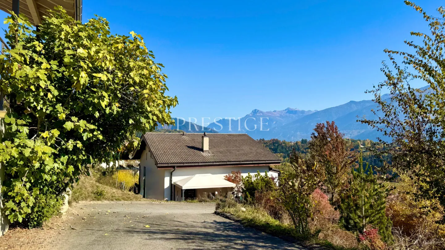 Maison familiale contemporaine avec vue panoramique à Savièse - Photo 18 sur 18