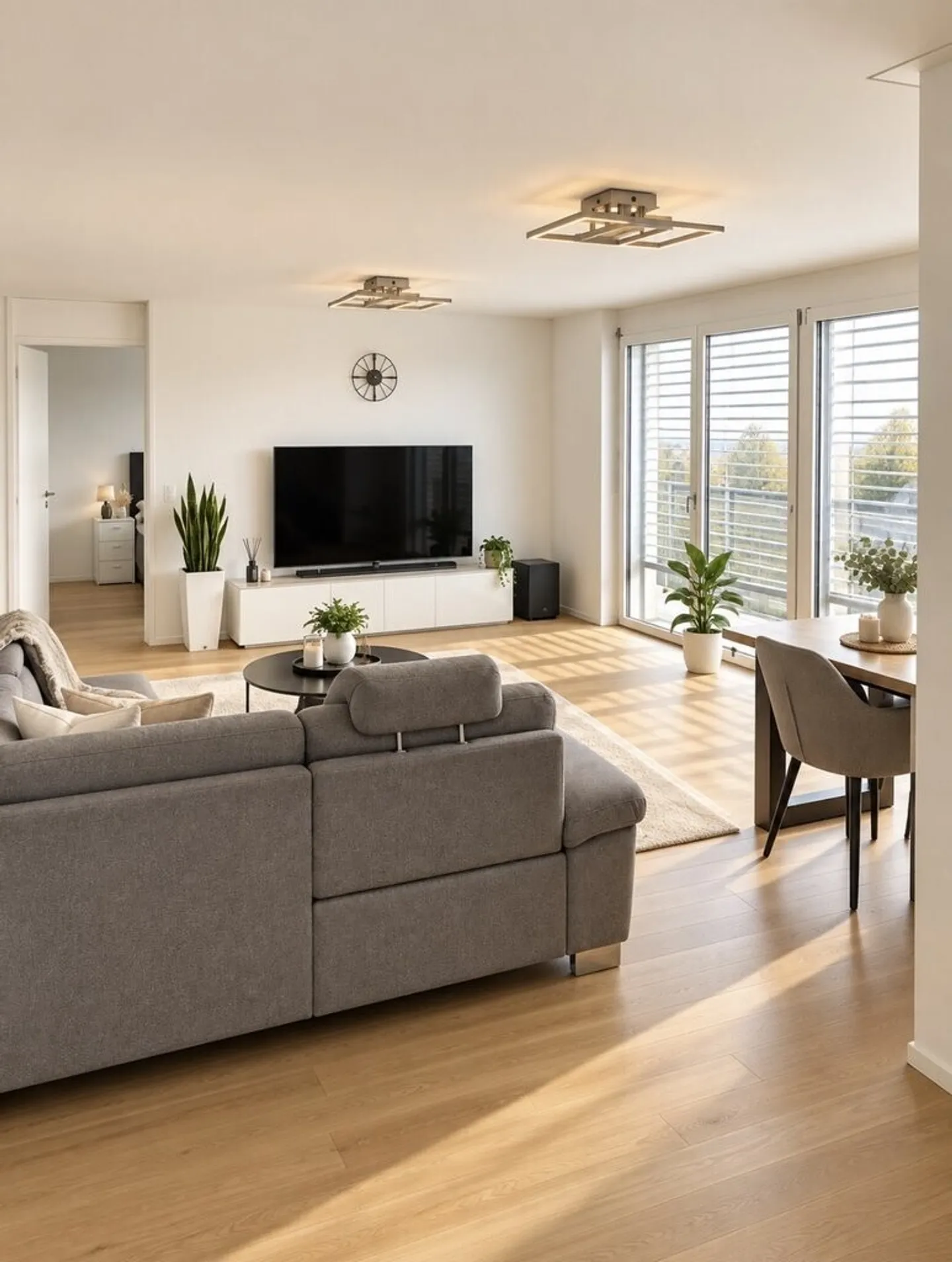 Vivre dans le vert - Appartement central de 3,5 pièces avec balcon - Photo 1 sur 12