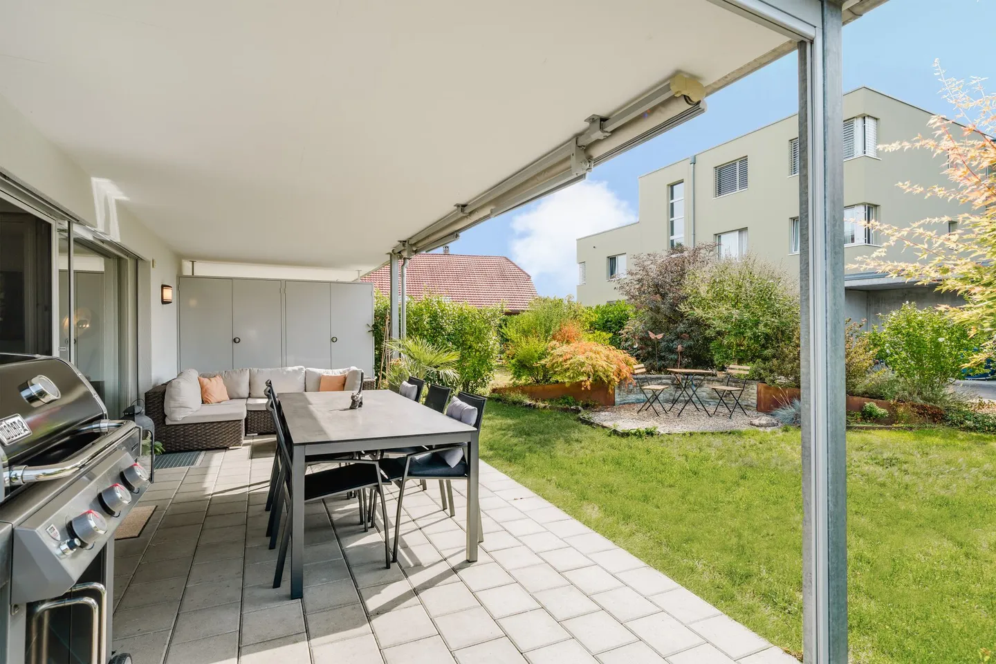 Une maison où l'on se sent bien - Appartement de jardin avec beaucoup d'espace et de confort - Photo 4 sur 30