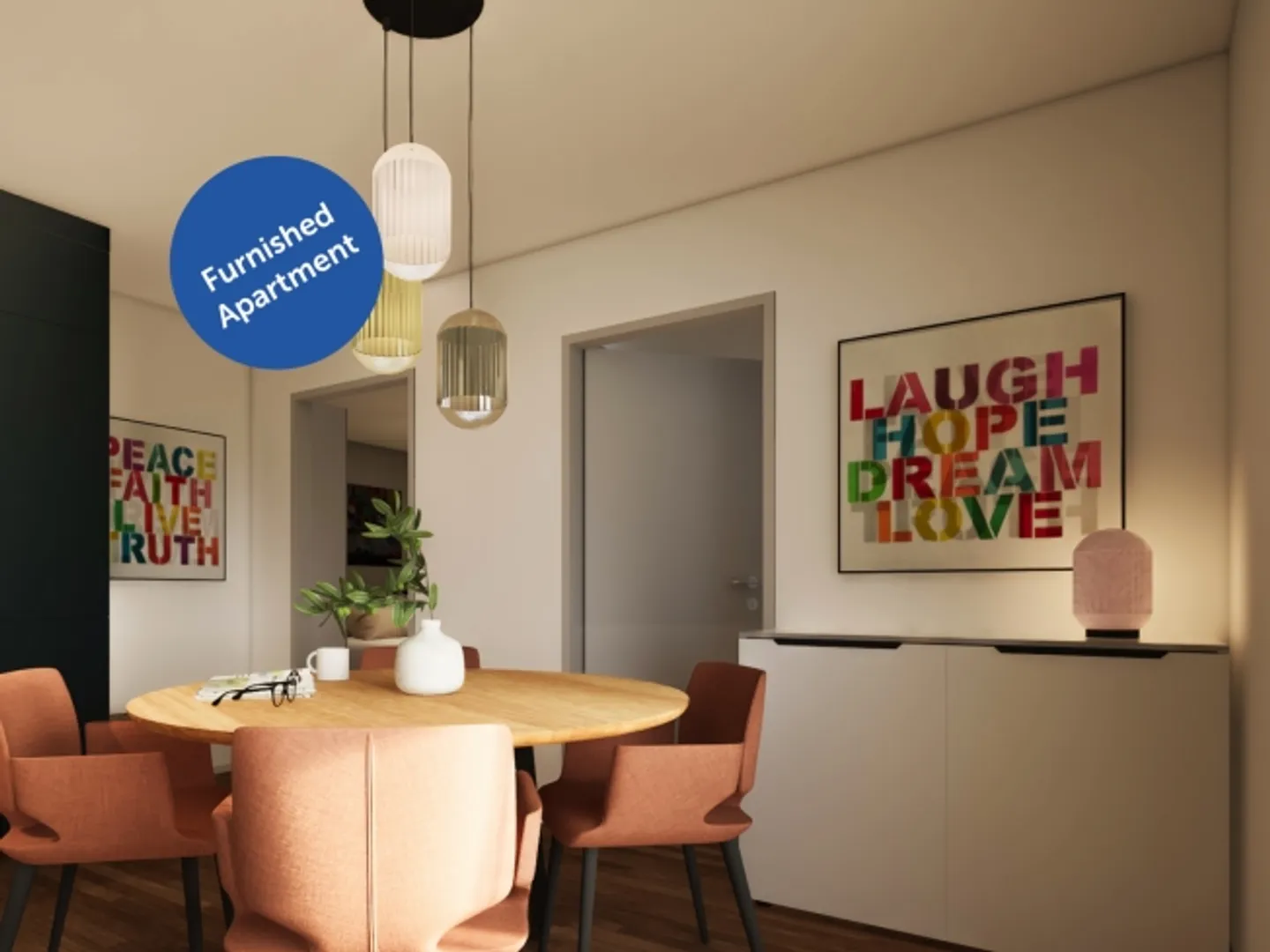 Design-Apartments im Lisbon-Style – Direkt am Bahnhof Muttenz - Foto 1 von 13