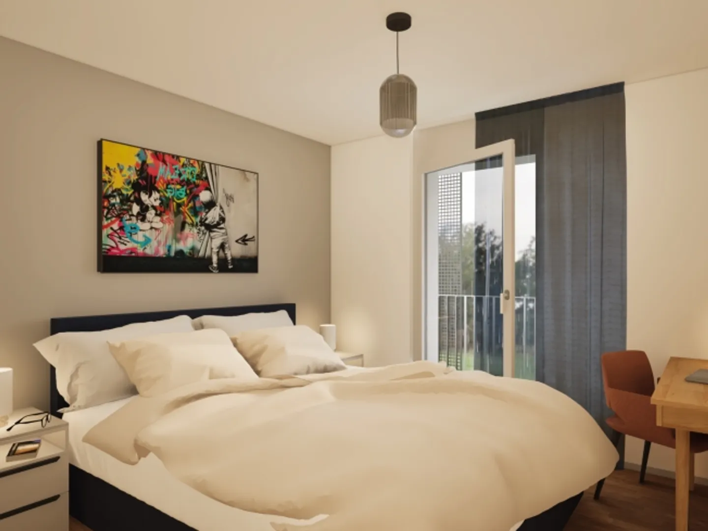 Design-Apartments im Lisbon-Style – Direkt am Bahnhof Muttenz - Foto 2 von 13