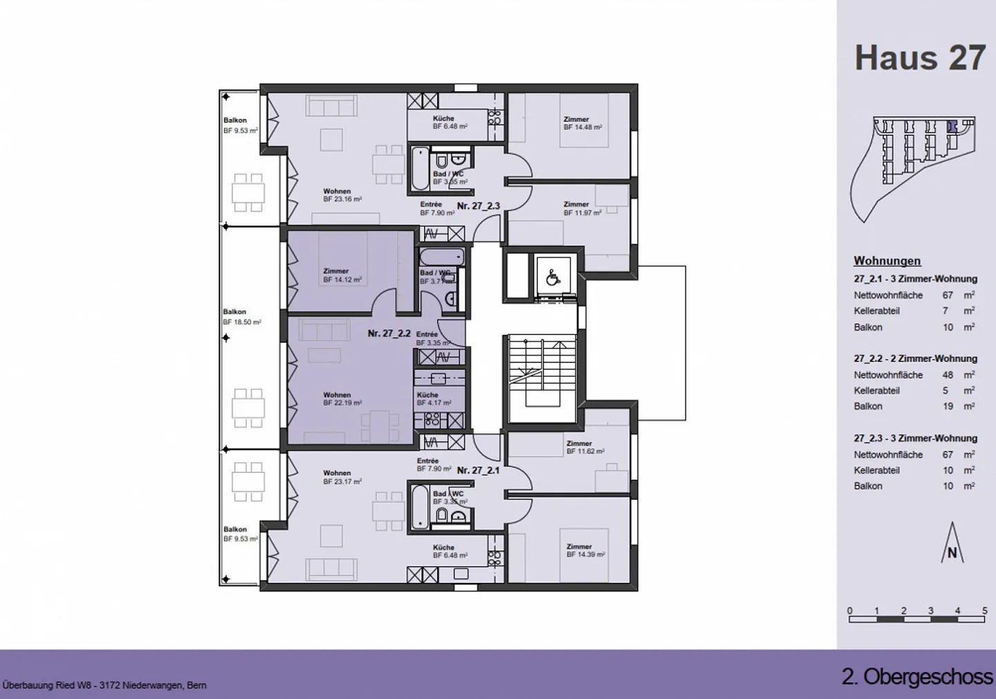 Appartamento 3 locali in edificio moderno - Foto 8 di 8