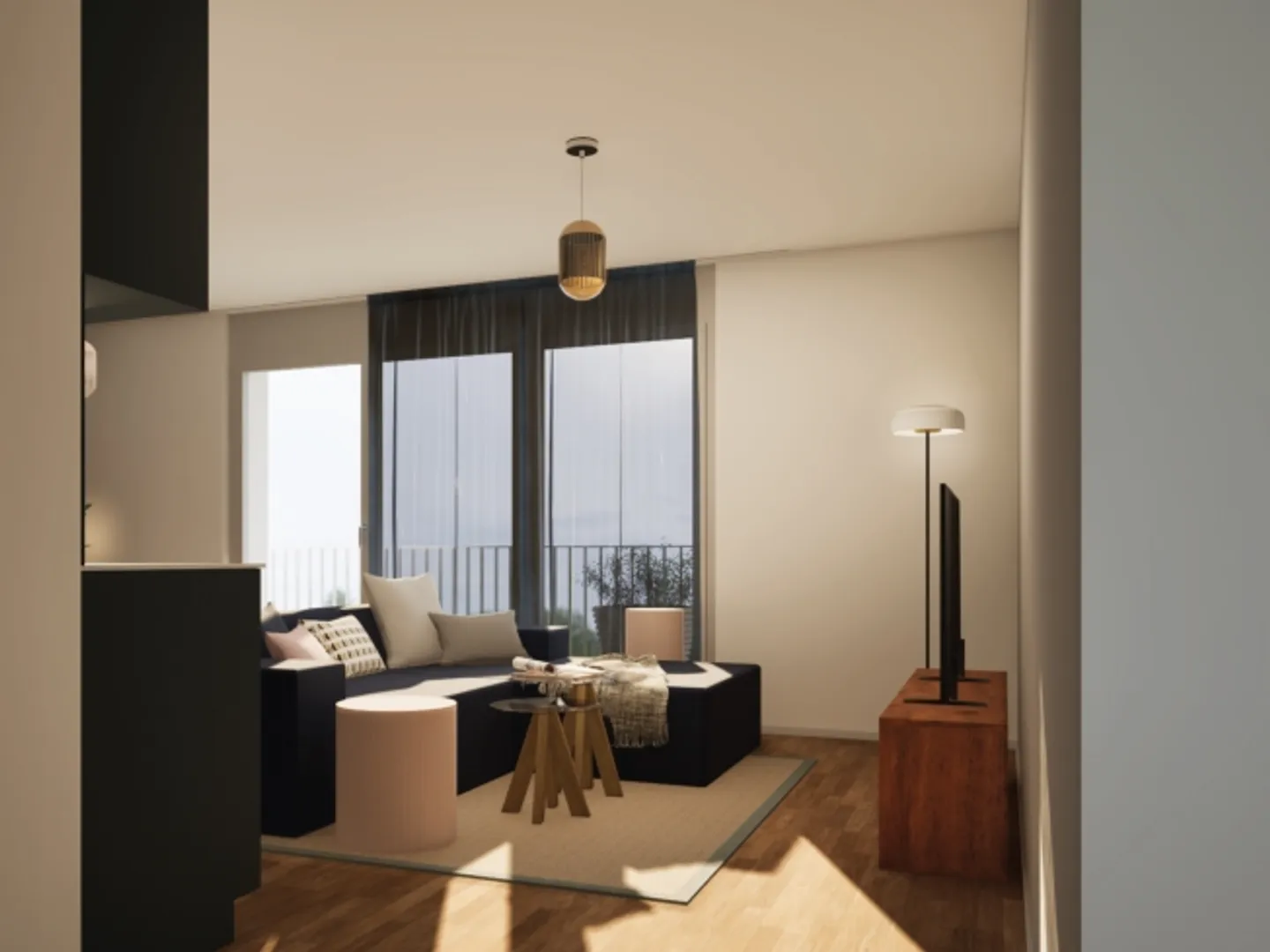 Design-Apartments im Lisbon-Style – Direkt am Bahnhof Muttenz - Foto 3 von 13