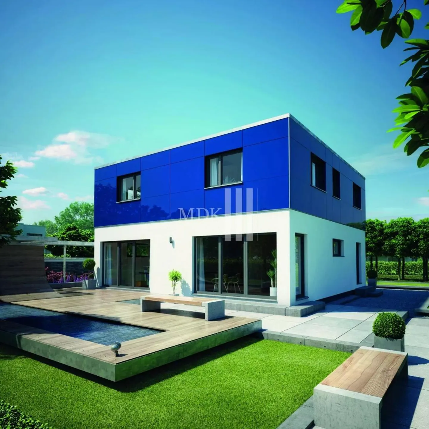 Villa moderne avec cuisine ouverte - Photo 1 sur 5