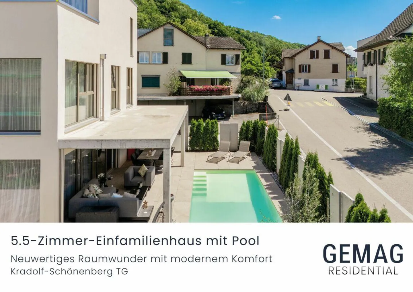 Modernes Einfamilienhaus mit Design - Foto 1 von 17