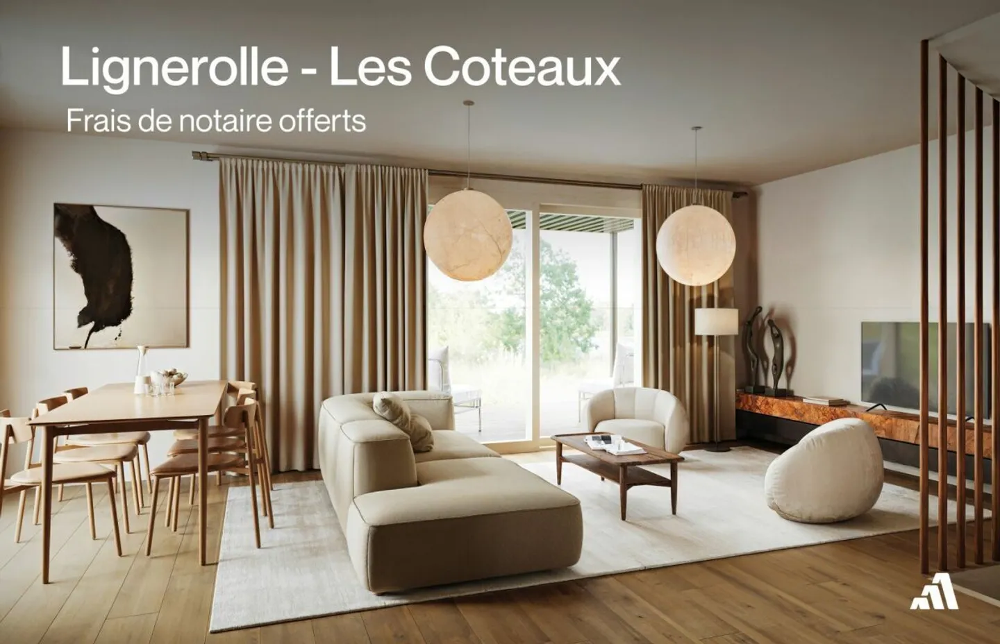 Lignerolle - The Coteaux - Semi-Detached House with 5.5 Rooms - Photo 1 of 13