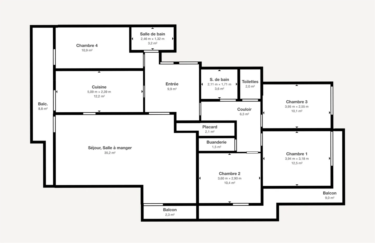 Möblierte 6-Zimmer-Wohnung - Foto 16 von 16