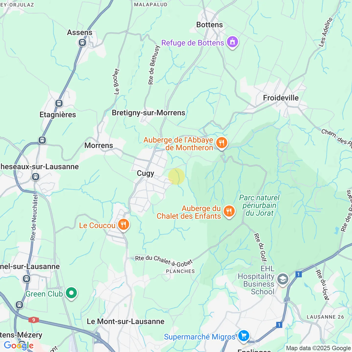 6036. Independent house with panoramic views of the Jura in Cugy - Photo 24 of 24