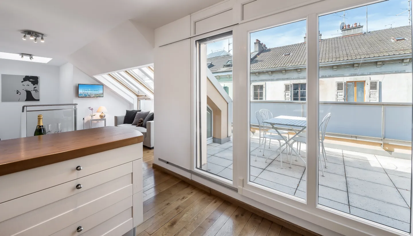 Beautiful Duplex with Two Bedrooms and Large Terrace - Geneva Plainpalais! - Photo 2 of 11