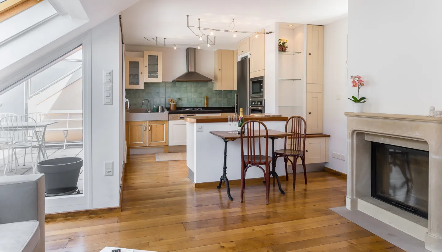 Beautiful Duplex with Two Bedrooms and Large Terrace - Geneva Plainpalais! - Photo 4 of 11