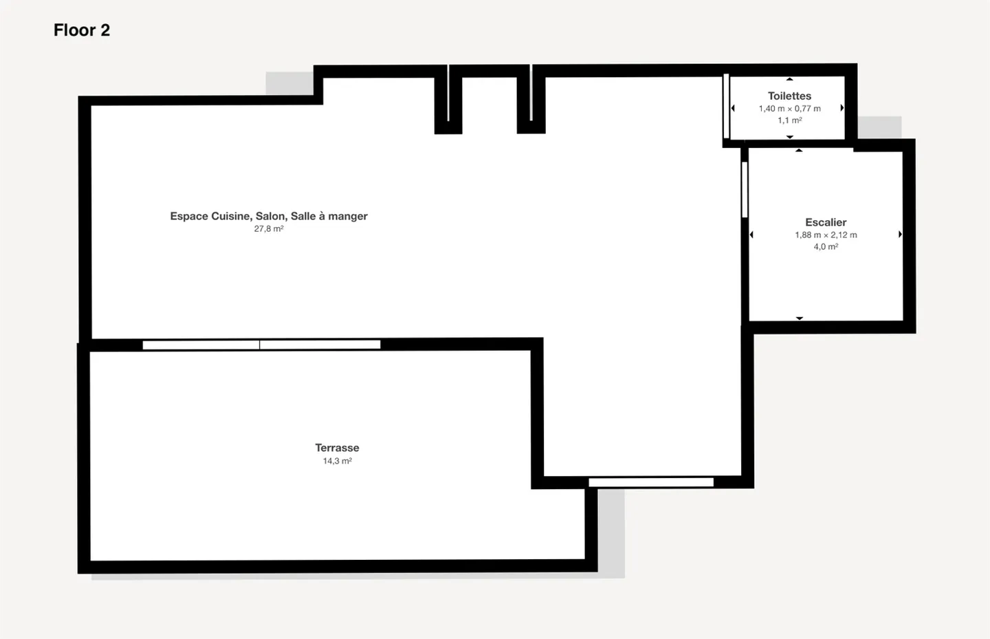 Beautiful Duplex with Two Bedrooms and Large Terrace - Geneva Plainpalais! - Photo 11 of 11