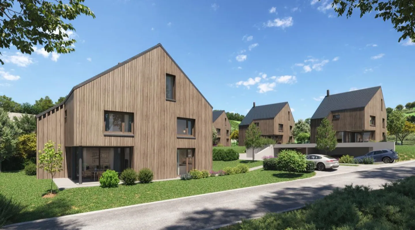 Nouvelle construction de 5 maisons individuelles détachées - Photo 2 sur 4