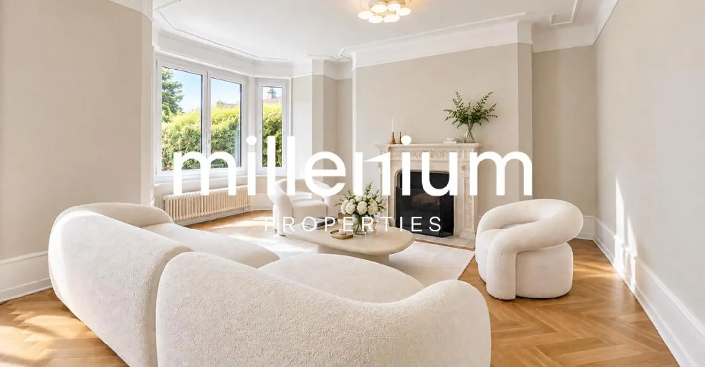 Characterful Master Villa in the Heart of a Green Setting in Nyon - Photo 2 of 10